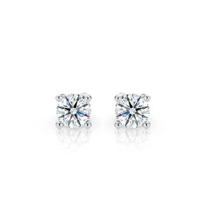 Classic Diamond Studs 18ct white gold