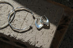 Assymetric Earrings - Hoops Silver Supreme
