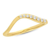Lab grown diamond - Shaped Diamond Wedder