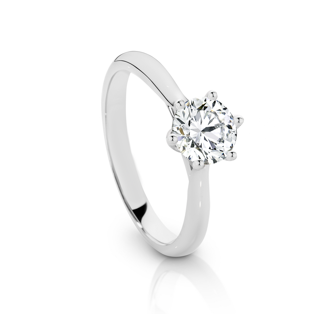 0.70ct Select Solitaire in 18ct White Gold