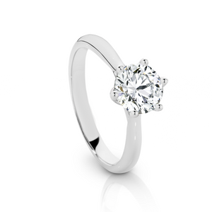 1.00ct Select Solitaire in 18ct White Gold