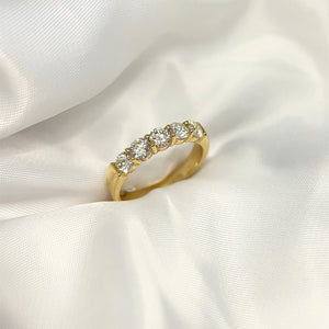1.00ct Five Stone Diamond Ring