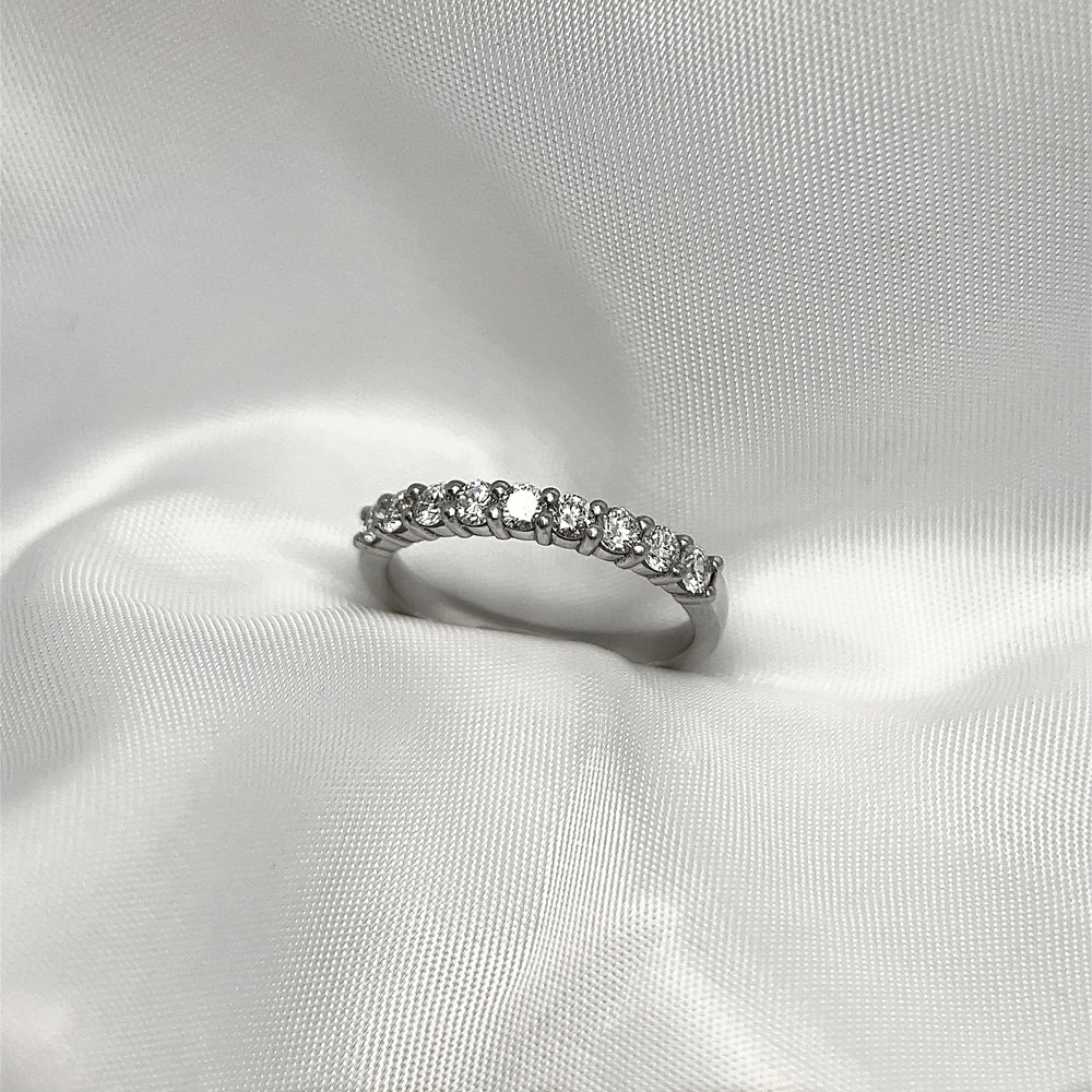 Platinum and Diamond Eternity Ring.