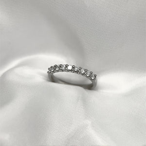 
            
                Load image into Gallery viewer, Platinum and Diamond Eternity Ring.
            
        