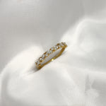 0.53ct Total Marquise and Round Diamond Band