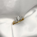 18ct 7 Stone Diamond Ring