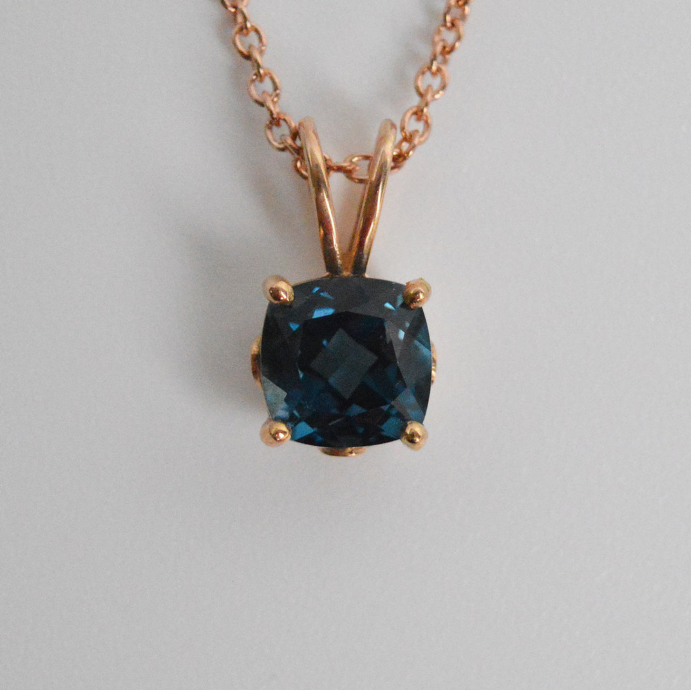 London Blue Topaz Pendant