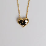 Shot Set Heart Diamond Pendant