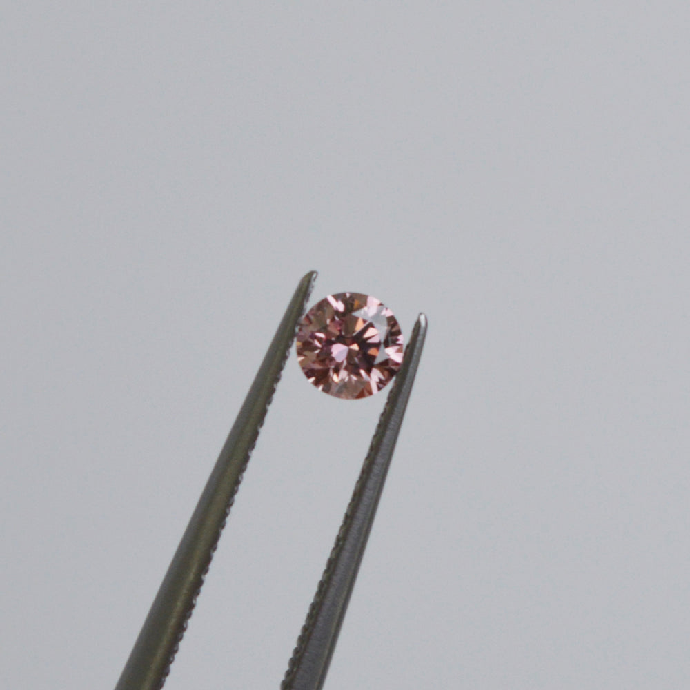 0.21ct Round Argyle Pink Diamond