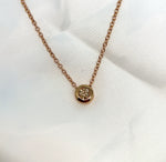 Argyle Champagne Diamond Slider Pendant